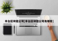 丰台区块链公司[丰台区块链公司有哪些]